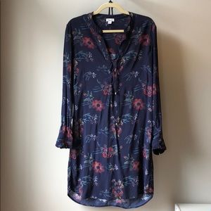 Splendid Cindelle Floral Shirtdress